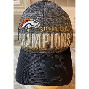 Denver Broncos Hat Cap Mens Strap Back New Era Logo Football NFL Super Bowl 50